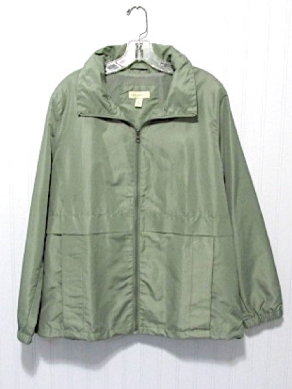 Appleseed's Sage Green Windbreaker Jacket, Size L